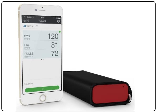 Qardio Blood Preasure monitor for iPhone