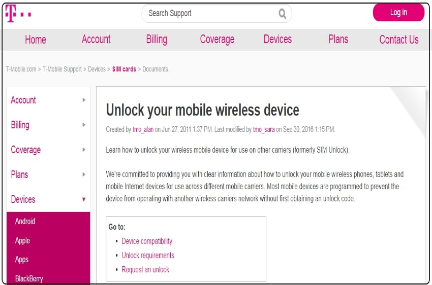 Unlock iPhone 7 or 7 Plus from T Mobile copy