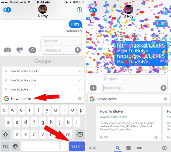 4 Search in Google keyboard app on iPhone copy