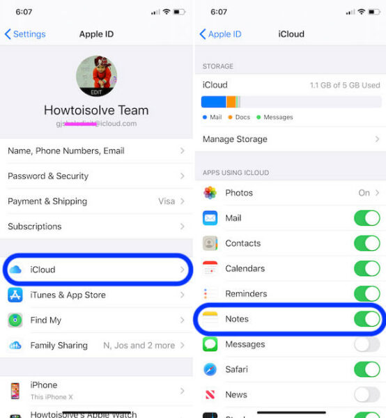 How to move notes from iPhone to iCloud? (2024)
