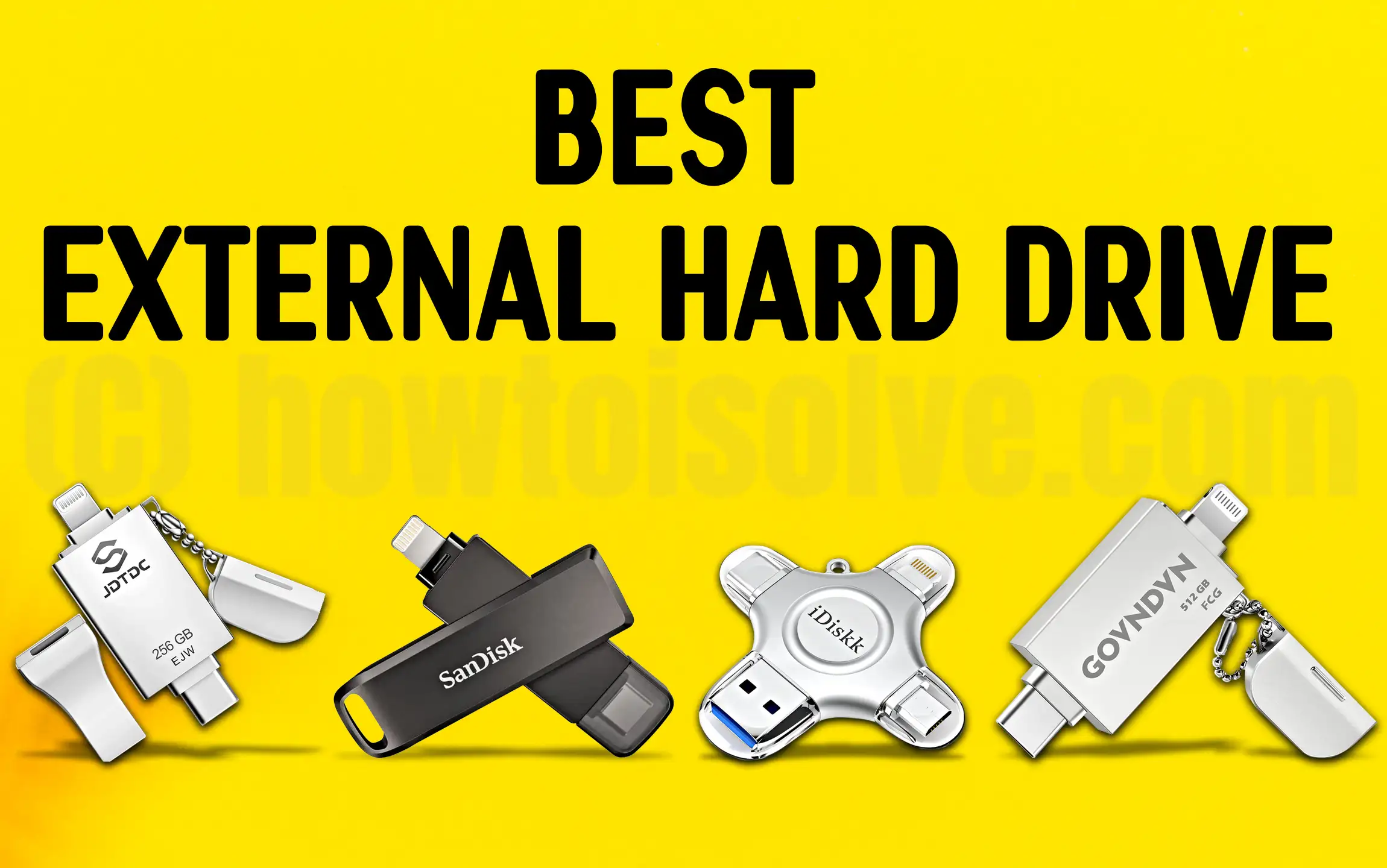 Best External Storage Drives for iPhone