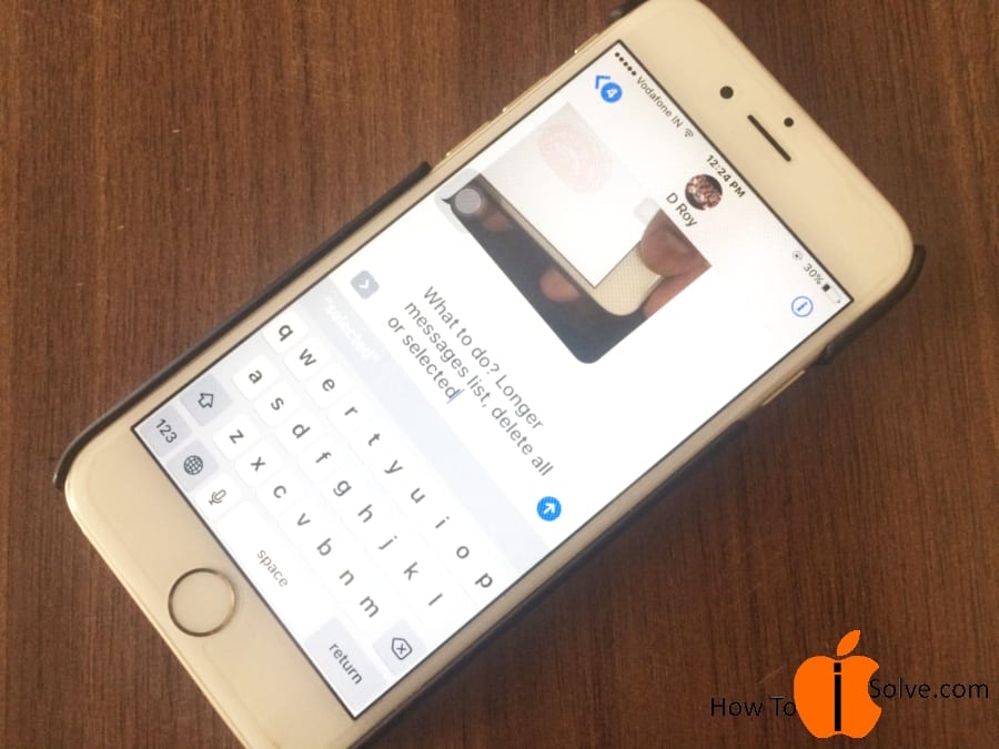 7 Delete iMessages on iPhone and iPad
