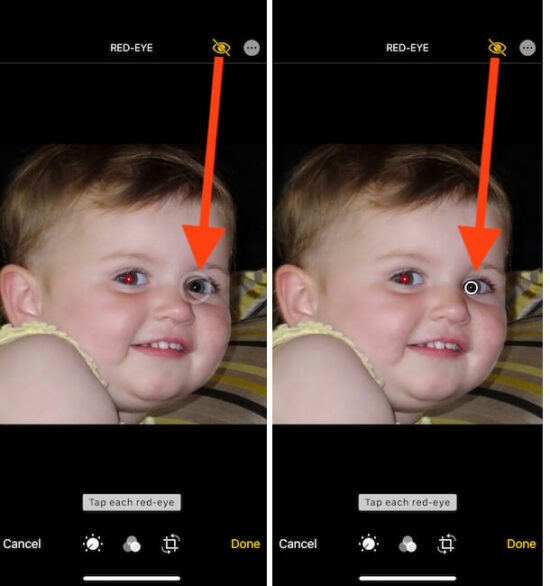 How to Remove Red Eye From Photos on iPhone, iPad, MacBook, Mac