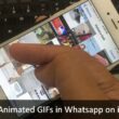 search and send Animated GIFs in Whatsapp iPhone