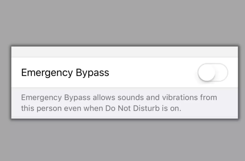 How to Turn ON Emergency Bypass on iPhone for Calls and Text Message