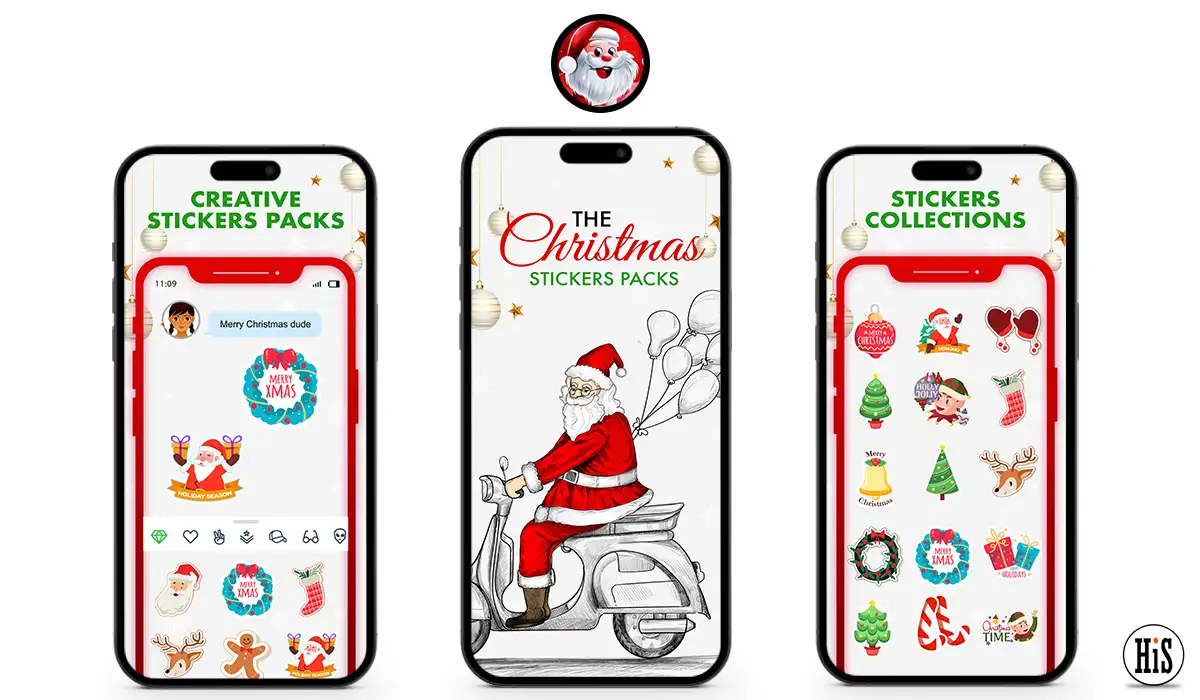 iMessage App for The Christmas Stickers Pack
