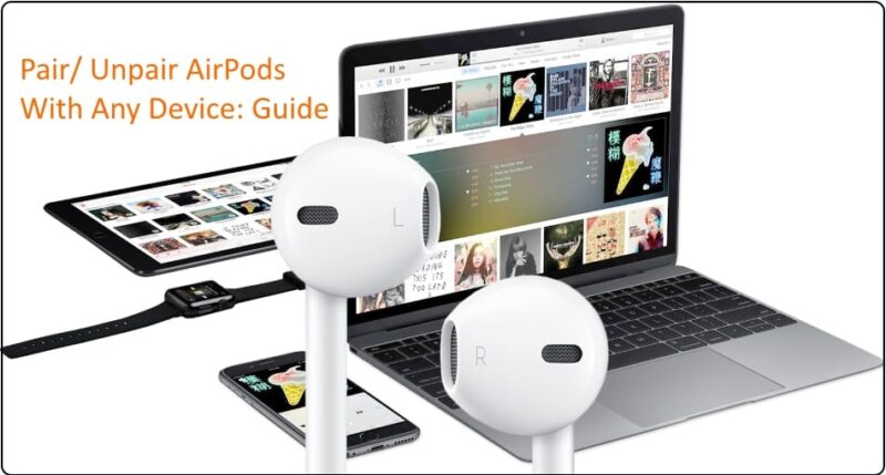 1 Airpods connect to iPhone iPad Apple Watch or Macbook iMac (1)