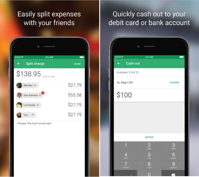 3 Вывод денег или оплата с помощью Google Кошелька iPhone