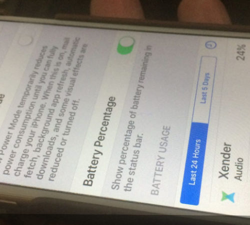 How to Show Battery Percentage on iPhone iPhone X, XS Max