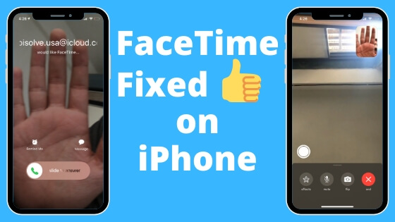 facetime not working