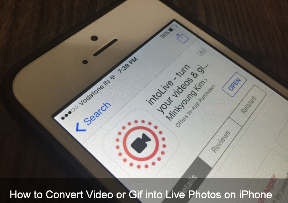 How To Convert Video Or Gif Into Live Photos On Iphone Howtoisolve How To Convert Video Or Gif Into Live Photos On Iphone Howtoisolve