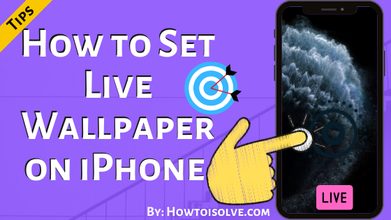 iOS  How to Set Live Wallpaper on iPhone 13 Pro Max, 12 Pro Max 2023