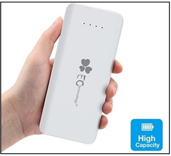 EC technology high capacity power bank for iPhone 7