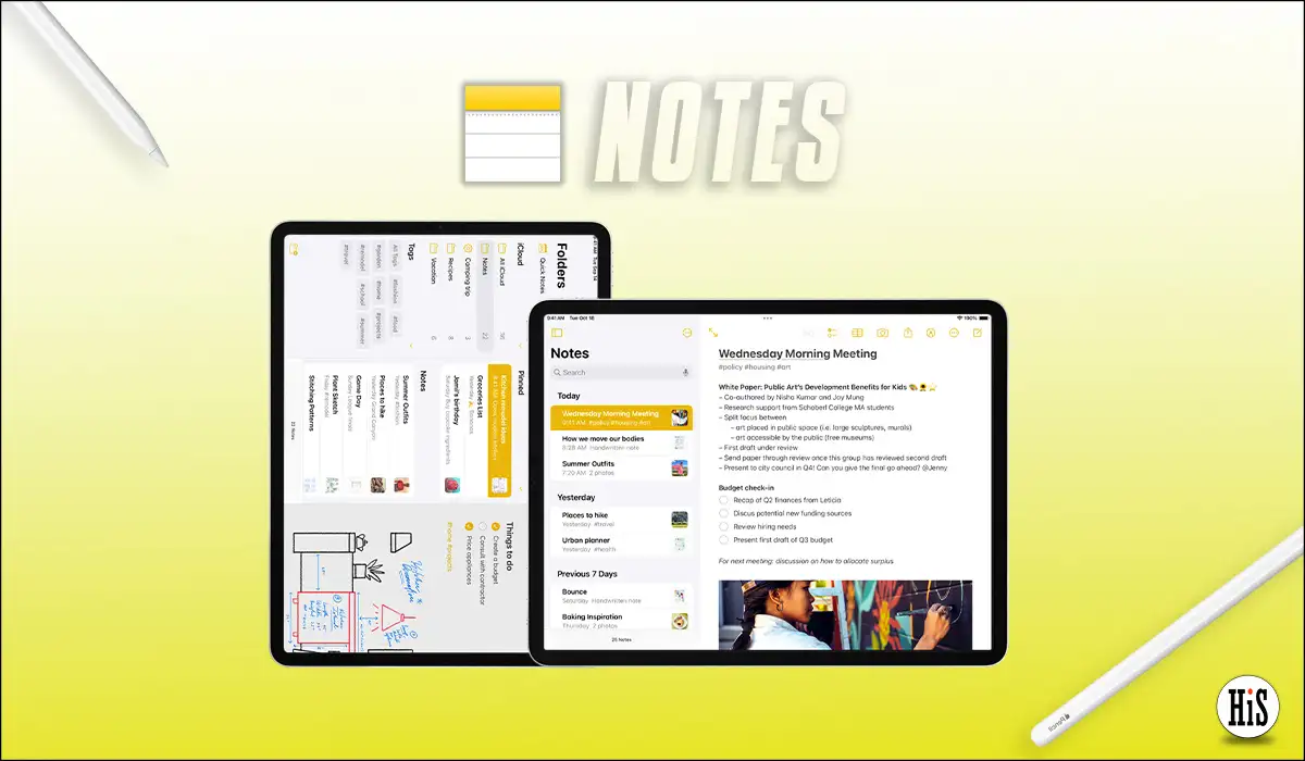 Notes Note Taking App for Apple Pencil and iPad Pro