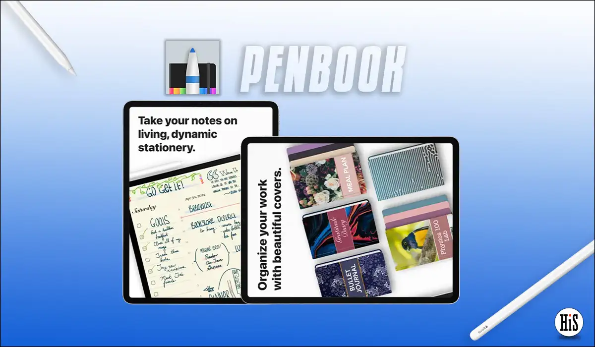 Penbook Note Taking App for Apple Pencil and iPad Pro