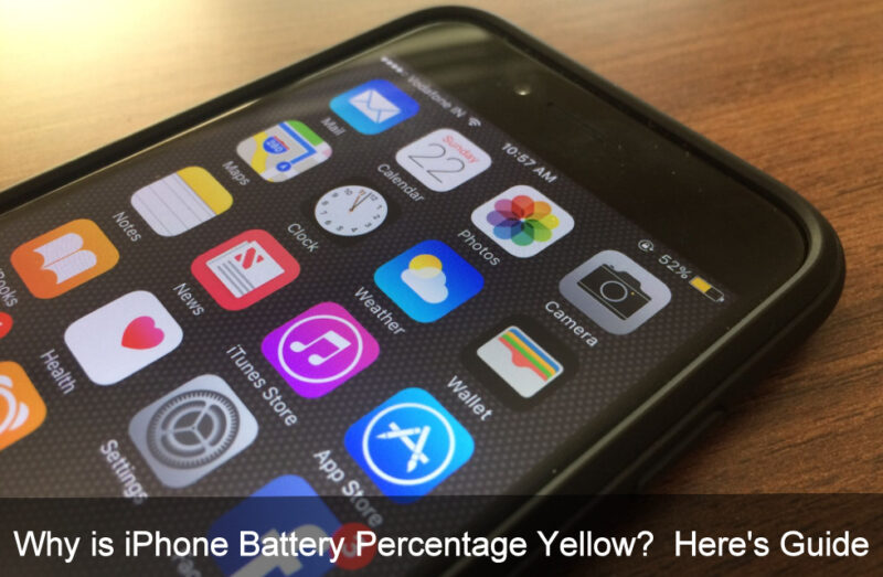 Why Is My iPhone Battery Yellow? Fix of 2025