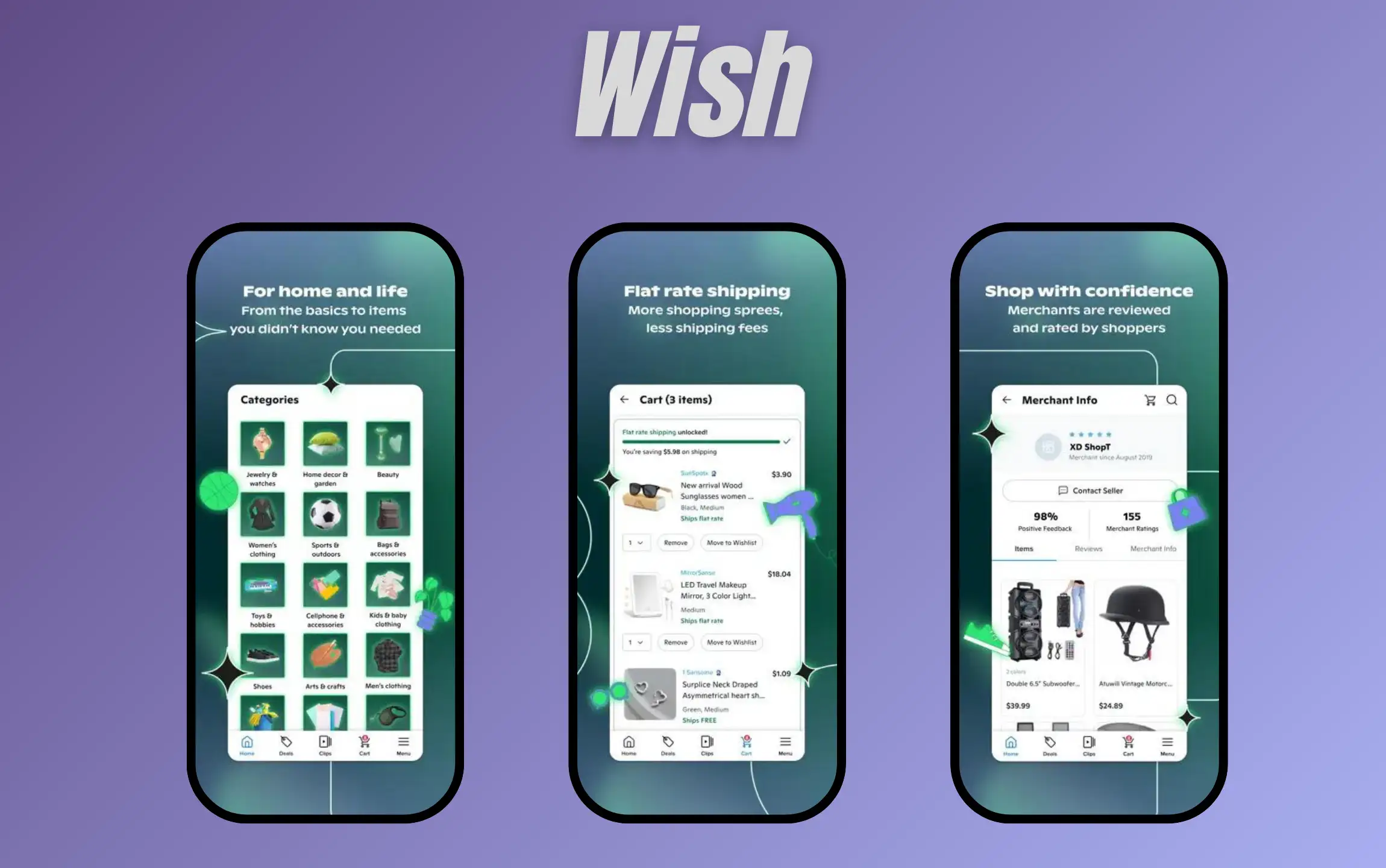 Wish Coupon App for iPhone and iPad
