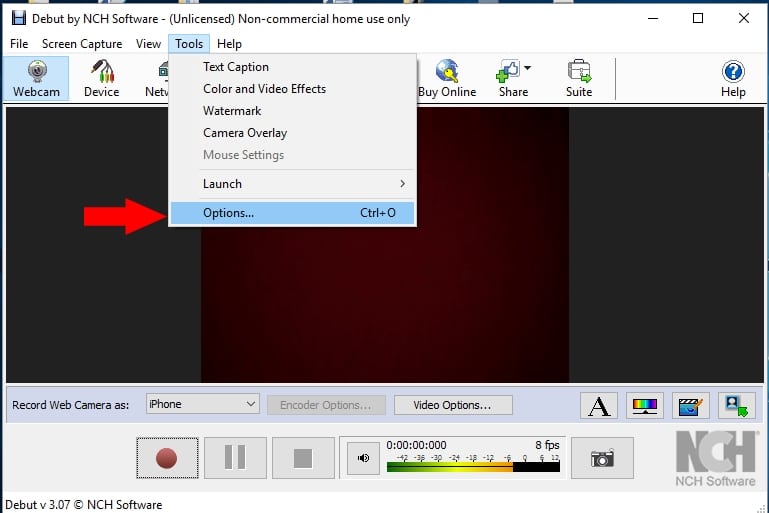 EpocCam desktop software for record video from iPhone (1)