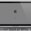 mac screen stuck on white screen