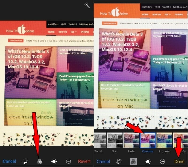 Ios Filters How to Edit Picture Photo Filters on iPhone: Photo Effects