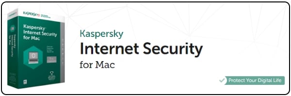 Kaspersky data and internet security for MacOS