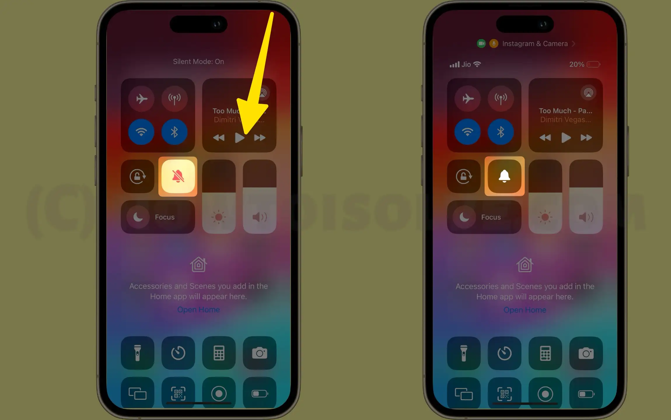 Turn off Silent On iPhone