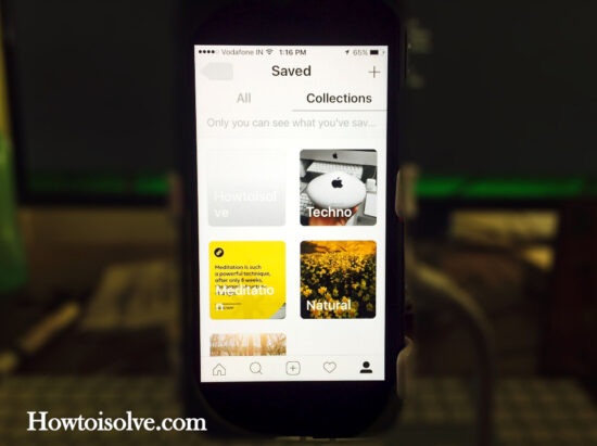 Create, Edit, Delete, Use Instagram Collections on iPhone