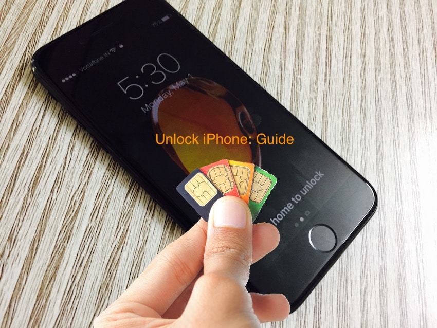 How to unlock iphone