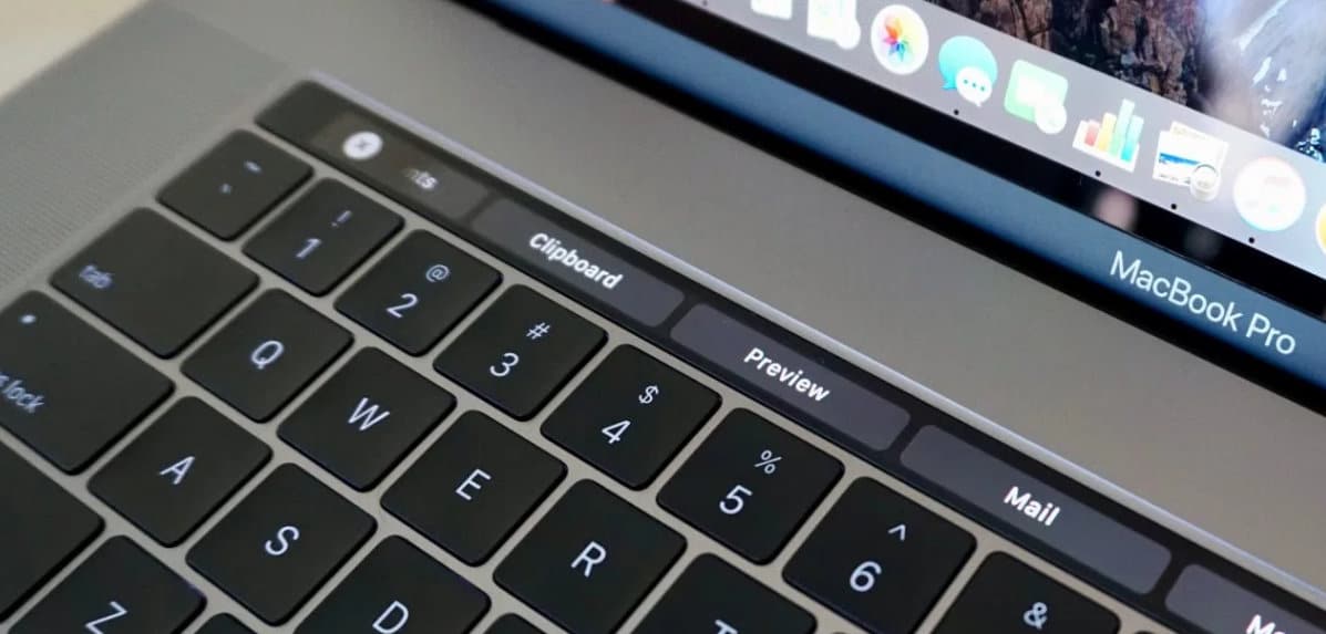 How to take a screenshot of the Touch bar on MacBook Pro