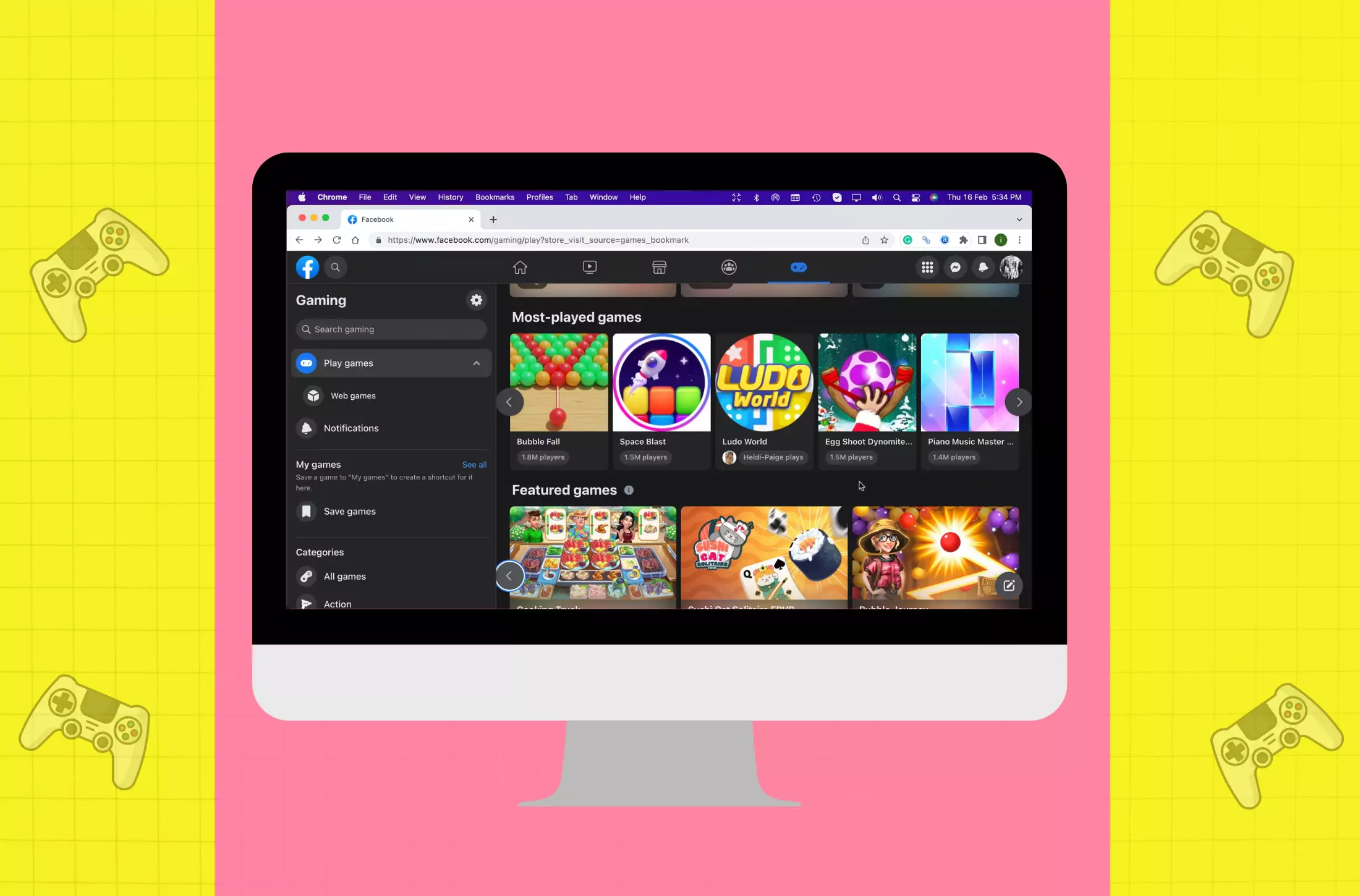 How to Play Facebook Instant Games