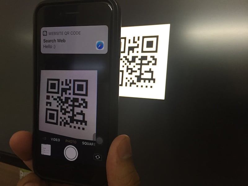 How to Scan Qr code with iPhone Camera App: iPhone XS Max ...