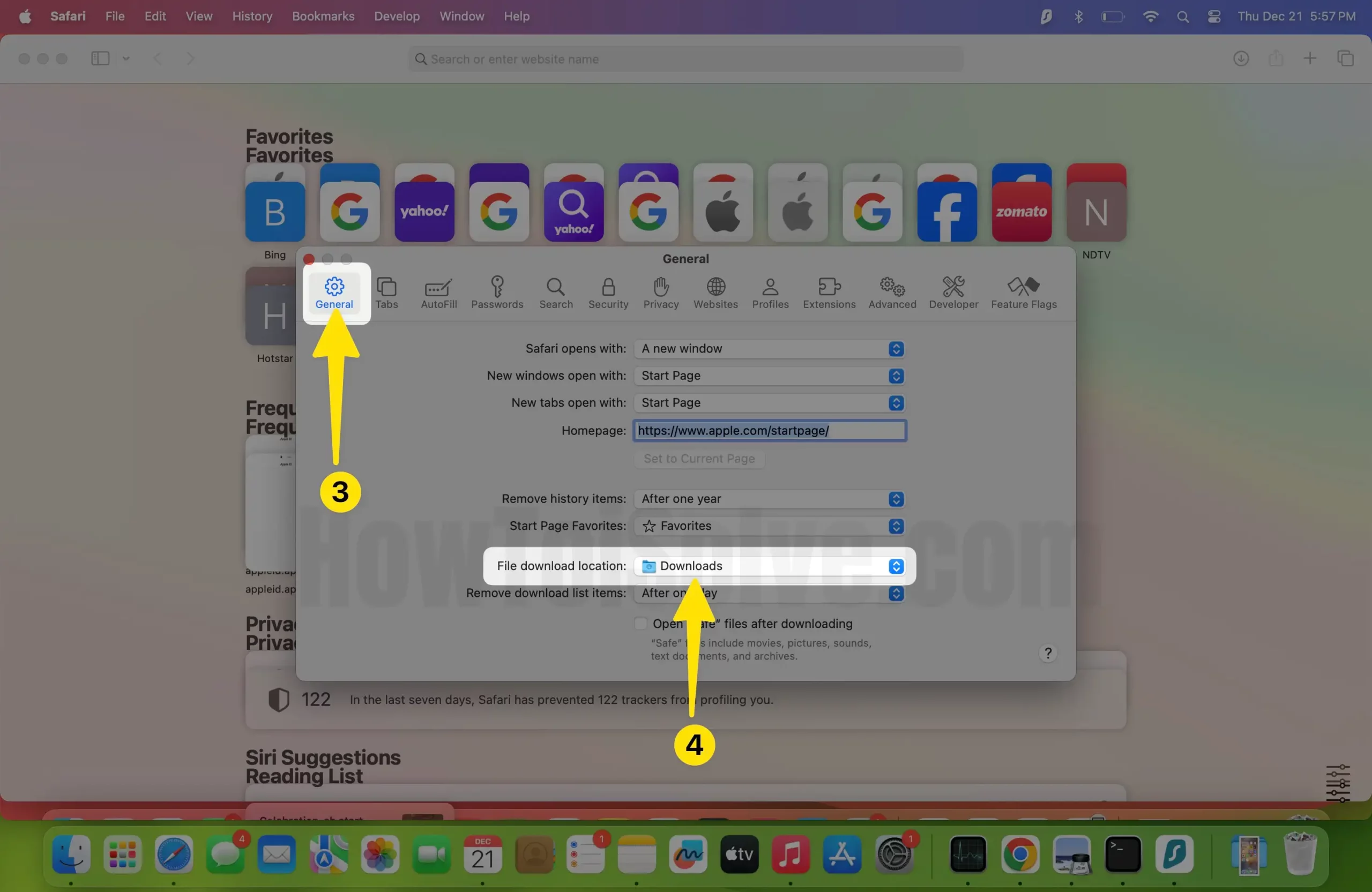 Click general tab below free download location select download on mac