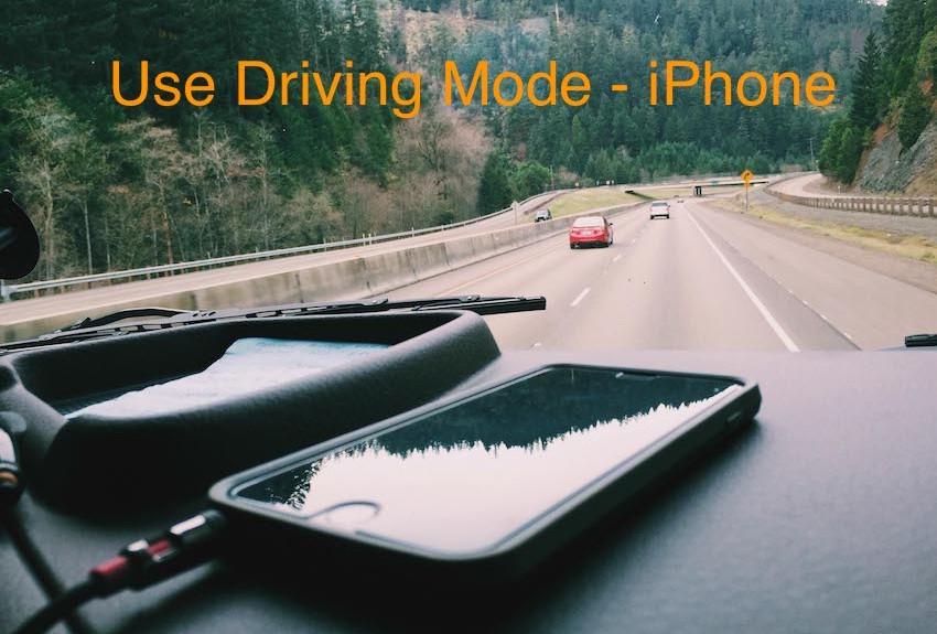 3 Use Driving mode on iPhone with iOS 11