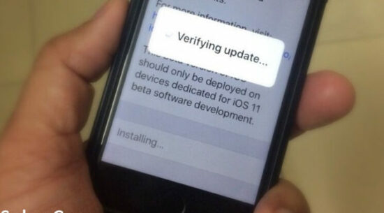 iPhone Stuck on Verifying Update iOS 11