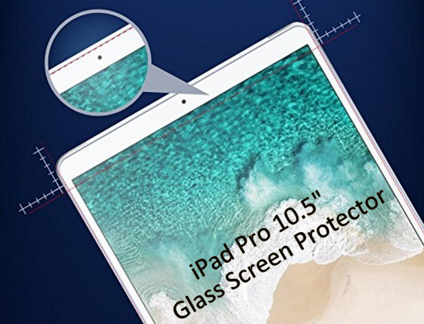 Skinomi is the best Tempered Glass Shield protector for iPad Pro 10.5 inch 2017