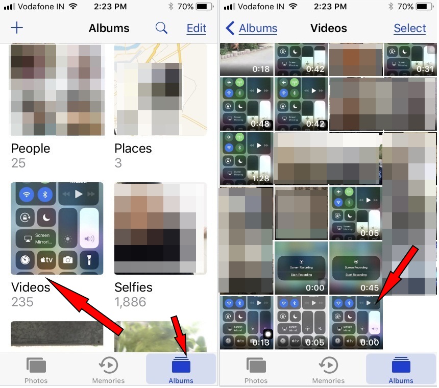 iOS 11 Screen Recording works good but recorded video can’t appeared in Photos App