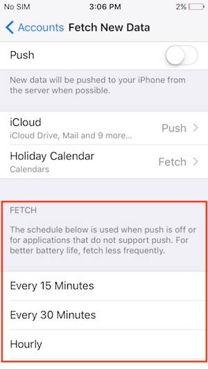 6 Fetch New Data on iPhone with iOS 11