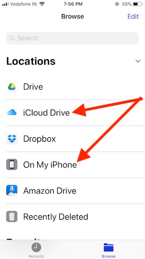 2 Create a Folder in Files app on iPhone and iPad