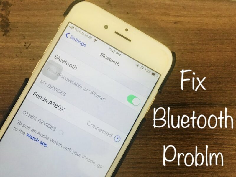8 Fix Bluetooth Problems on iPhone