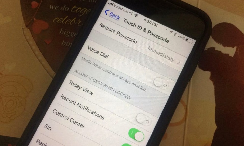 Disable Lockscreen Widgets iOS 11
