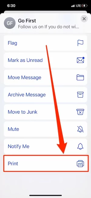 Konsultation vedtage gået vanvittigt How to Print an Emails from iPhone, iPad: Using AirPrint or Without Printer