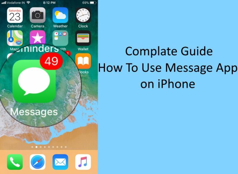 1 How to use Message app on iPhone