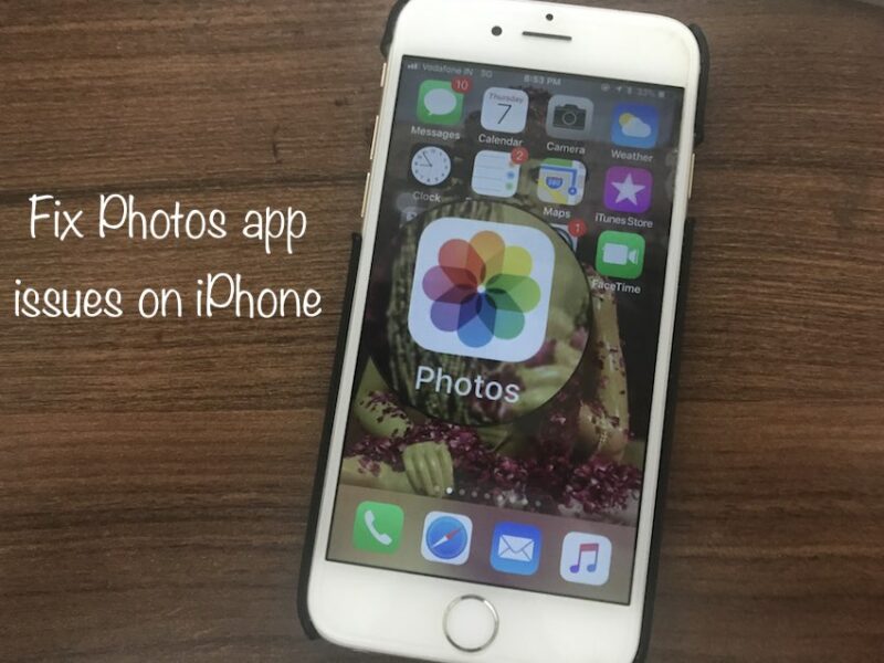 1 iPhone photos Disappeared on iPhone