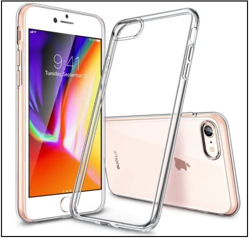 2 ESR Clear case for iPhone 8
