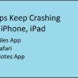 App keeps crashing on iPhone and iPad in iOS 11