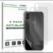 2 AmFilm iPhone X back screen protector