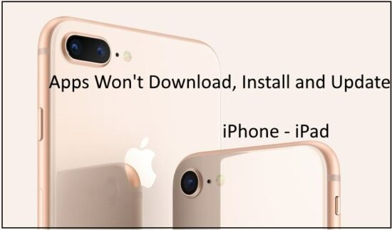 App Store won't download, Install & update apps on iPhone 8, 8 plus and iPhone x