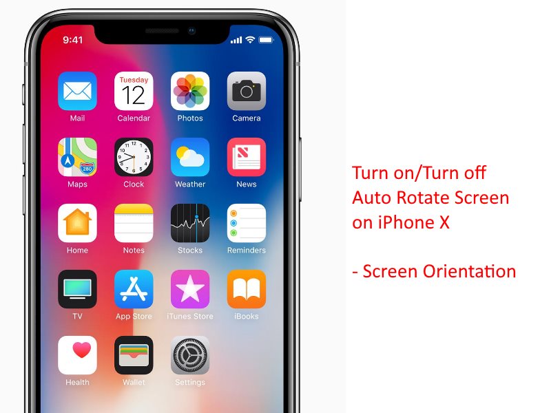 Rotate Screen on iPhone