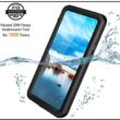 Temdan UNIQUE Series Shockproof Waterproof Rugged Case with Kickstand Built in Screen Protector Waterproof Case for iPhone X