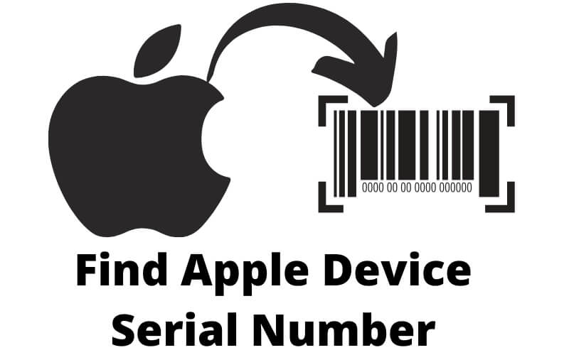 Find Apple Device Serial Number